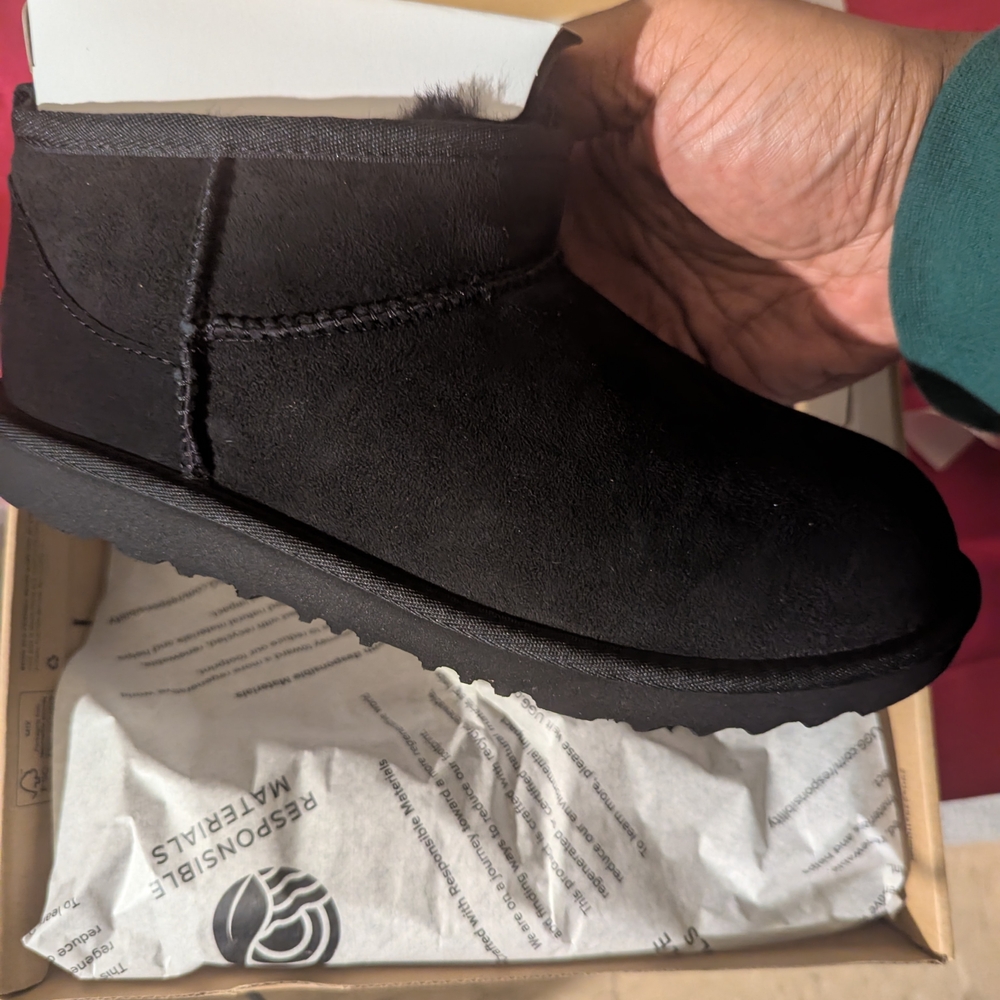 Black Suede Ankle Boots